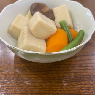 一口こうやの煮物